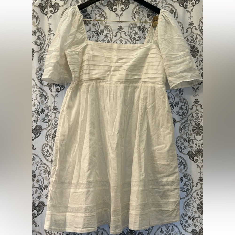 Abercrombie & Fitch White Mini Dress